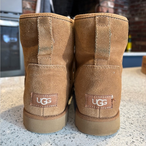 UGG  Brown Suede Boots - Picture 2 of 8